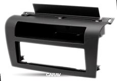 Переходная рамка для установки автомагнитолы CARAV 11-080: 1 DIN / 182 x 53 mm / MAZDA (3) 2004-2008; Axela 2006-2008