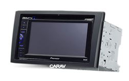 Переходная рамка для установки автомагнитолы CARAV 11-083: 2 DIN / 173 x 98 mm / 178 x 102 mm / MAZDA MPV 1999-2005; Premasy 1999-2005 / HAIMA Freema 2006-2009