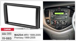 Переходная рамка для установки автомагнитолы CARAV 11-083: 2 DIN / 173 x 98 mm / 178 x 102 mm / MAZDA MPV 1999-2005; Premasy 1999-2005 / HAIMA Freema 2006-2009