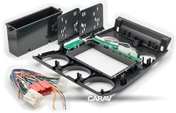 Переходная рамка для установки автомагнитолы CARAV 11-106: 2 DIN - 173 x 98 mm / 1 DIN - 182 x 53 mm / MAZDA (6), Atenza 2002-2007