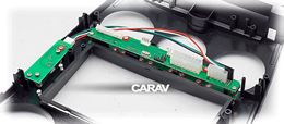 Переходная рамка для установки автомагнитолы CARAV 11-106: 2 DIN - 173 x 98 mm / 1 DIN - 182 x 53 mm / MAZDA (6), Atenza 2002-2007