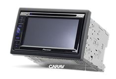 Переходная рамка для установки автомагнитолы CARAV 11-122: 2 DIN / 173 x 98 mm / MAZDA (323), Capella; Demio; Familia ; Millenia; MPV; MX-5, Miata; Protég ; Tribute; Xedos