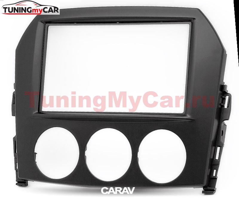 Переходная рамка для установки автомагнитолы CARAV 11-176: 2 DIN / 173 x 98 mm / 178 x 102 mm / MAZDA MX-5, Miata 2005-2015