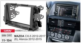 Переходная рамка для установки автомагнитолы CARAV 11-194: 2 DIN / 173 x 98 mm / 178 x 102 mm / MAZDA (6), Atenza 2012-2015; CX-5 2012-2017