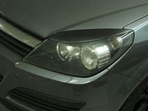 Реснички на фары узкие для Opel Astra H