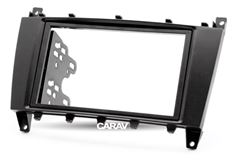 Переходная рамка для установки автомагнитолы CARAV 11-132: 2 DIN / 173 x 98 mm / 178 x 102 mm / MERCEDES-BENZ C-klasse (W203) 2004-2007; CLC (CL203) 2008-2011; CLK-klasse (W209) 2005-2009; G-klasse (W463) 2006-2012