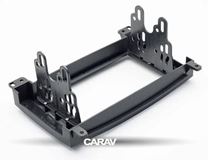 Переходная рамка для установки автомагнитолы CARAV 11-133: 2 DIN / 173 x 98 mm / 178 x 102 mm / MERCEDES-BENZ A-klasse (W169) 2004-2012, В-klasse (W245) 2005-2011, Vito 2006+, Viano 2006+