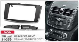 Переходная рамка для установки автомагнитолы CARAV 11-359: 2 DIN / 173 x 98 mm / MERCEDES-BENZ C-klasse (W204) 2007-2011