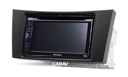 Переходная рамка для установки автомагнитолы CARAV 11-451: 2 DIN / 173 x 98 mm / 178 x 102 mm / MERCEDES-BENZ E-klasse (W211) 2002-2009; CLS-klasse (C219) 2004-2010