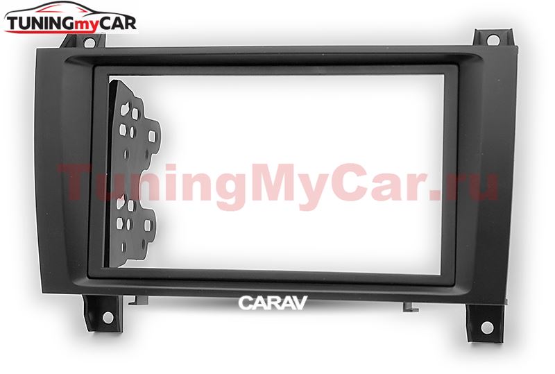 Переходная рамка для установки автомагнитолы CARAV 11-607: 2 DIN / 173 x 98 mm / 178 x 102 mm / MERCEDES-BENZ SLK (R171) 2004-2011