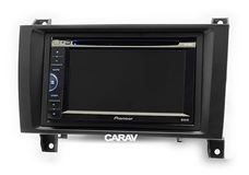 Переходная рамка для установки автомагнитолы CARAV 11-607: 2 DIN / 173 x 98 mm / 178 x 102 mm / MERCEDES-BENZ SLK (R171) 2004-2011