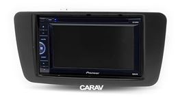 Переходная рамка для установки автомагнитолы CARAV 11-617: 2 DIN / 173 x 98 mm / 178 x 102 mm / MERCEDES-BENZ A-klasse (W176) 2012+; GLA-klasse (X156) 2014+