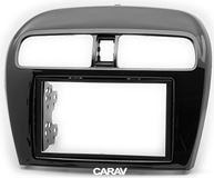 Переходная рамка для установки автомагнитолы CARAV 11-129: 2 DIN / 173 x 98 mm / 178 x 102 mm / MITSUBISHI Mirage 2012+, Space Star 2013+