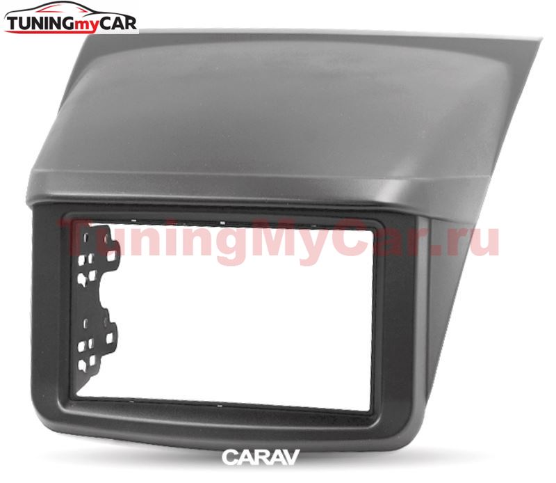 Переходная рамка для установки автомагнитолы CARAV 11-156: 2 DIN / 173 x 98 mm / 178 x 102 mm / MITSUBISHI L200, Triton 2006-2015; Pajero Sport 2008-2015, Challenger 2008+; Pajero Dakar 2010+