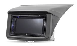 Переходная рамка для установки автомагнитолы CARAV 11-156: 2 DIN / 173 x 98 mm / 178 x 102 mm / MITSUBISHI L200, Triton 2006-2015; Pajero Sport 2008-2015, Challenger 2008+; Pajero Dakar 2010+