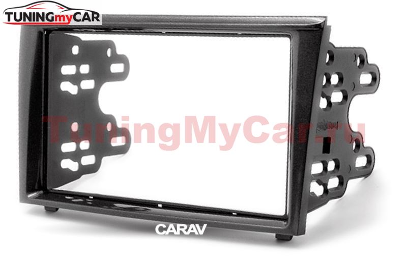 Переходная рамка для установки автомагнитолы CARAV 11-249: 2 DIN / 173 x 98 mm / 178 x 102 mm / MITSUBISHI Colt 2002-2012; Colt Plus 2004-2012