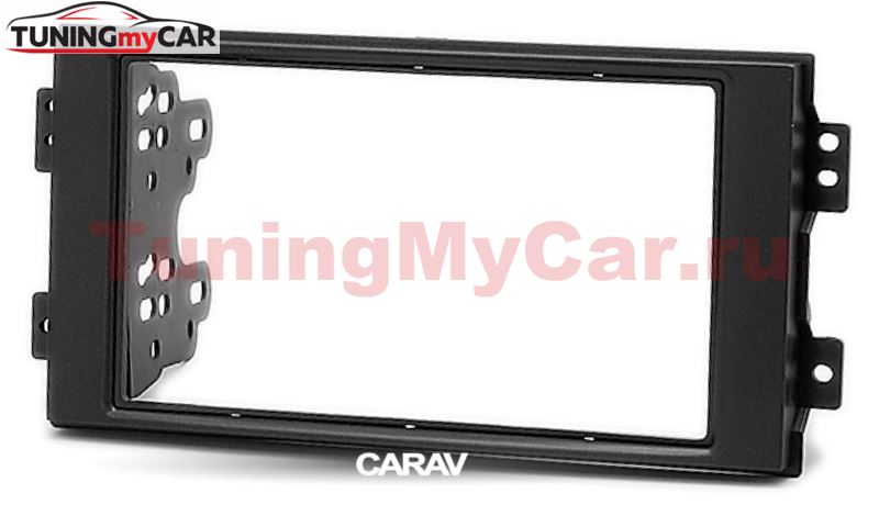 Переходная рамка для установки автомагнитолы CARAV 11-251: 2 DIN / 173 x 98 mm / 178 x 102 mm / MITSUBISHI Savrin 2001-2014