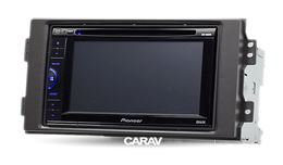 Переходная рамка для установки автомагнитолы CARAV 11-251: 2 DIN / 173 x 98 mm / 178 x 102 mm / MITSUBISHI Savrin 2001-2014