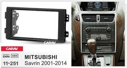Переходная рамка для установки автомагнитолы CARAV 11-251: 2 DIN / 173 x 98 mm / 178 x 102 mm / MITSUBISHI Savrin 2001-2014
