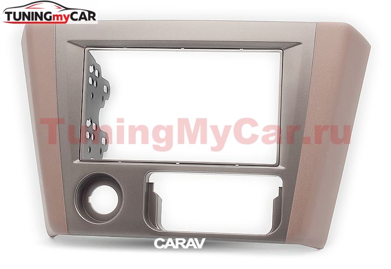 Переходная рамка для установки автомагнитолы CARAV 11-487: 2 DIN / 173 x 98 mm / 178 x 102 mm / MITSUBISHI Lancer IX 2006-2012
