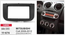 Переходная рамка для установки автомагнитолы CARAV 11-676: 2 DIN / 173 x 98 mm / 178 x 102 mm / MITSUBISHI Colt (Z30/Z30G/Z3B/Z3V) 2008-2012