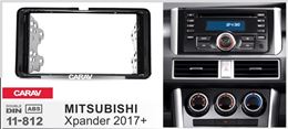 Переходная рамка для установки автомагнитолы CARAV 11-812: 2 DIN / 173 x 98 mm / 178 x 102 mm / MITSUBISHI Xpander 2017+