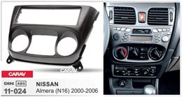 Переходная рамка для установки автомагнитолы CARAV 11-024: 1 DIN / 182 x 53 mm / NISSAN Almera (N16) 2000-2006