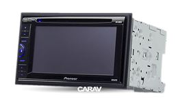 Переходная рамка для установки автомагнитолы CARAV 11-238: 2 DIN / 173 x 98 mm / NISSAN Navara 1997-2005; NP300 2008-2013; Paladin 2003+