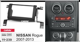 Переходная рамка для установки автомагнитолы CARAV 11-239: 2 DIN / 173 x 98 mm / NISSAN Rogue 2007-2013