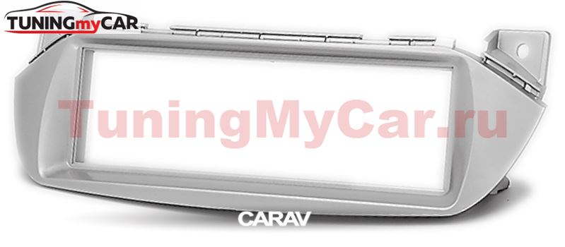 Переходная рамка для установки автомагнитолы CARAV 11-256: 1 DIN / 182 x 53 mm / NISSAN Pixo 2008-2013 / SUZUKI Alto 2008-2014; Maruti A-Star 2008-2012