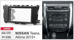 Переходная рамка для установки автомагнитолы CARAV 11-335: 2 DIN / 173 x 98 mm / 178 x 102 mm / NISSAN Teana, Altima 2012+
