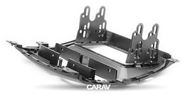 Переходная рамка для установки автомагнитолы CARAV 11-350: 2 DIN / 173 x 98 mm / 178 x 102 mm / NISSAN (DONGFENG) Succe, Shuaike, Shaico 2009-2015