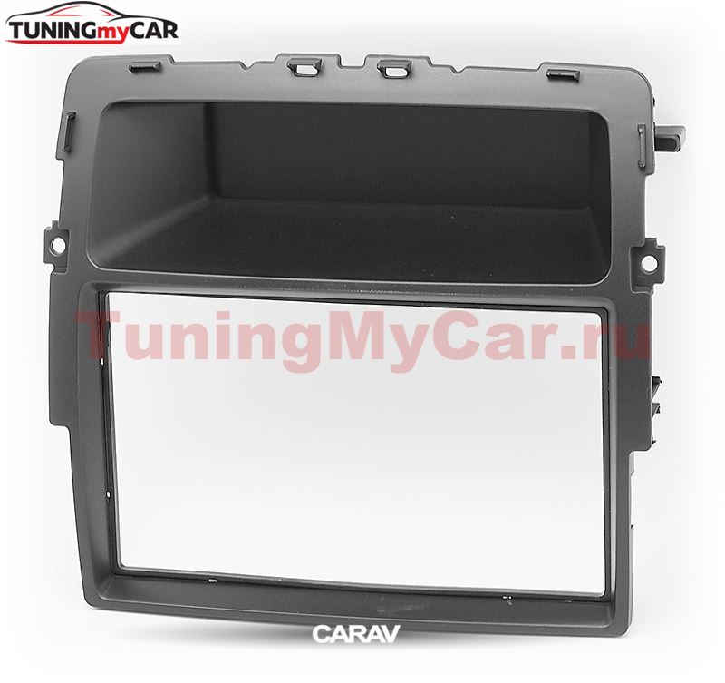 Переходная рамка для установки автомагнитолы CARAV 11-463: 2 DIN / 173 x 98 mm / 178 x 102 mm / NISSAN Primastar (J4) 2011-2014 / OPEL Vivaro (X83) 2010-2014 / RENAULT Trafic II (EL,FL,JL) 2011-2014