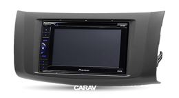 Переходная рамка для установки автомагнитолы CARAV 11-477: 2 DIN / 173 x 98 mm / 178 x 102 mm / NISSAN Sylphy, Sentra 2012+; Pulsar (NB17) 2013+; Tiida (C13R) 2015