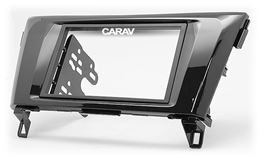 Переходная рамка для установки автомагнитолы CARAV 11-478: 2 DIN / 173 x 98 mm / 178 x 102 mm / NISSAN X-Trail, Qashkai, Rogue 2014+
