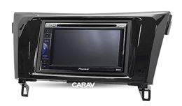 Переходная рамка для установки автомагнитолы CARAV 11-478: 2 DIN / 173 x 98 mm / 178 x 102 mm / NISSAN X-Trail, Qashkai, Rogue 2014+
