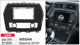 Переходная рамка для установки автомагнитолы CARAV 11-634: 2 DIN / 173 x 98 mm / 178 x 102 mm / NISSAN Maxima 2016+