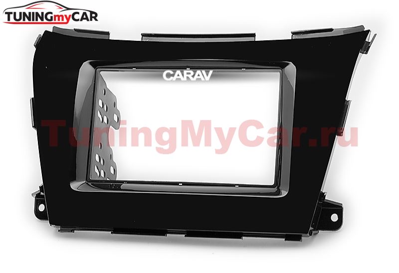 Переходная рамка для установки автомагнитолы CARAV 11-643: 2 DIN / 173 x 98 mm / 178 x 102 mm / NISSAN Murano 2015+