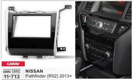 Переходная рамка для установки автомагнитолы CARAV  11-713: 2 DIN / 173 x 98 mm / NISSAN Pathfinder (R52) 2013+