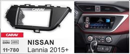 Переходная рамка для установки автомагнитолы CARAV 11-780: 2 DIN / 173 x 98 mm / 178 x 102 mm / NISSAN Lannia 2015+