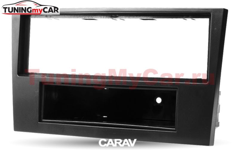 Переходная рамка для установки автомагнитолы CARAV 11-025: 1 DIN / 182 x 53 mm / OPEL Astra (H) 2004-2010; Antara, Corsa (D) 2006-2015; Zafira (B) 2005-2012 / DAEWOO Winstorm 2008-2011 / GMC Terrain 2008-2010