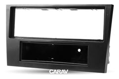 Переходная рамка для установки автомагнитолы CARAV 11-025: 1 DIN / 182 x 53 mm / OPEL Astra (H) 2004-2010; Antara, Corsa (D) 2006-2015; Zafira (B) 2005-2012 / DAEWOO Winstorm 2008-2011 / GMC Terrain 2008-2010