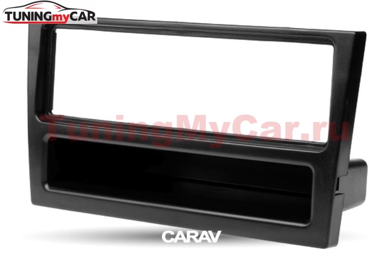 Переходная рамка для установки автомагнитолы CARAV 11-027: 1 DIN / 182 x 53 mm / OPEL Agila, Astra (G) , Combo (C), Corsa (C), Meriva, Omega (B), Signum, Tigra, Vectra (C), Vivaro