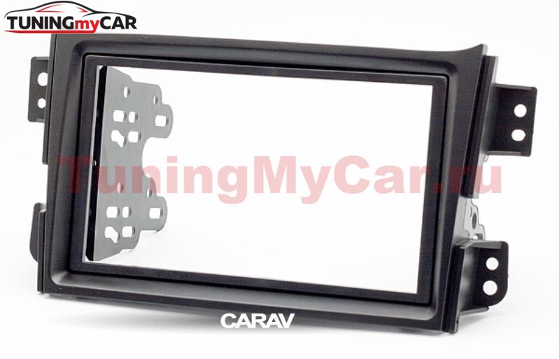 Переходная рамка для установки автомагнитолы CARAV 11-131: 2 DIN / 173 x 98 mm / 178 x 102 mm / OPEL Agila 2008-2014 / SUZUKI Splash, Ritz 2008-2012