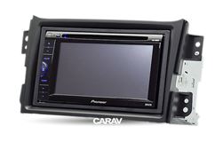 Переходная рамка для установки автомагнитолы CARAV 11-131: 2 DIN / 173 x 98 mm / 178 x 102 mm / OPEL Agila 2008-2014 / SUZUKI Splash, Ritz 2008-2012