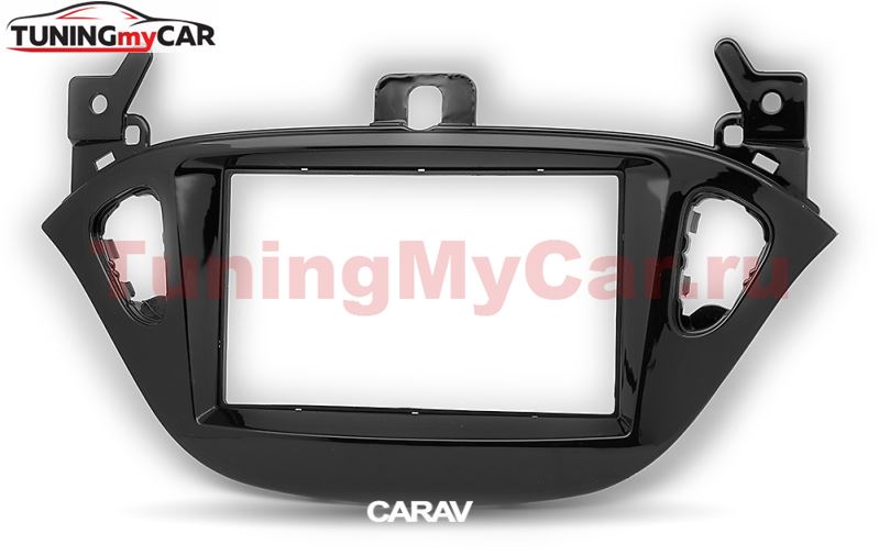 Переходная рамка для установки автомагнитолы CARAV 11-552: 2 DIN / 173 x 98 mm / 178 x 102 mm / OPEL Adam 2013+, Corsa (E) 2014+