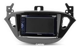 Переходная рамка для установки автомагнитолы CARAV 11-552: 2 DIN / 173 x 98 mm / 178 x 102 mm / OPEL Adam 2013+, Corsa (E) 2014+
