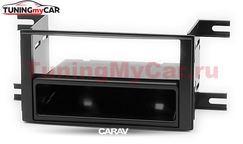 Переходная рамка для установки автомагнитолы CARAV 11-536: 2 DIN - 173 x 98 mm / 1 DIN - 182 x 53 mm / NISSAN Micra (K13), March (K13), Note (E12), Versa (E12) 2013-2017