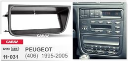 Переходная рамка для установки автомагнитолы CARAV 11-031: 1 DIN / 182 x 53 mm / PEUGEOT (406) 1995-2005