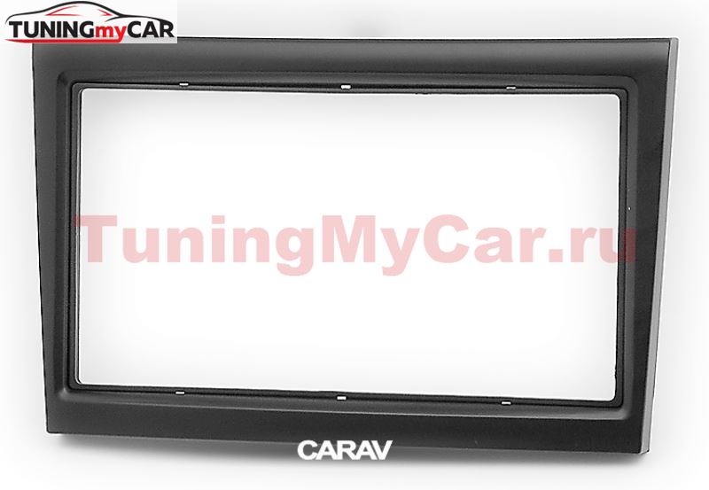 Переходная рамка для установки автомагнитолы CARAV 11-585: 2 DIN / 173 x 98 mm / 178 x 102 mm / PORSCHE 911 (997) 2008-2012); Boxster (987) 2009-2012; Cayman (987) 2009-2013